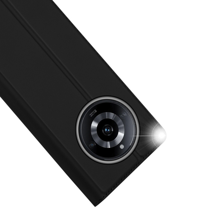 Etui Dux Ducis Skin Pro etui Realme 11 pokrowiec z klapką portfel na kartę podstawka czarne Case