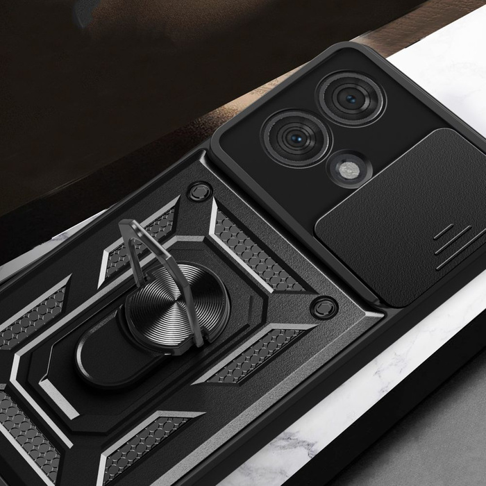 Etui Tech-protect Camshield Pro Motorola Edge 40 Neo Black Case