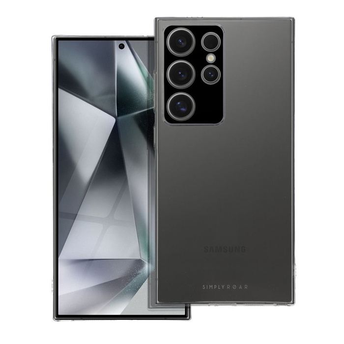 ROAR futerał PURE SIMPLE FIT do SAMSUNG S24 Ultra Transparentny