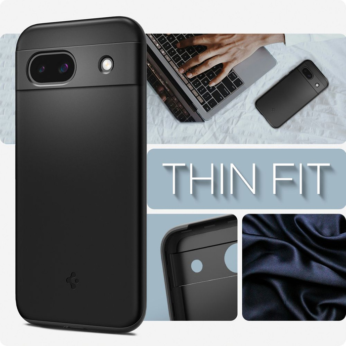 Etui Spigen Thin Fit Google Pixel 8a Black