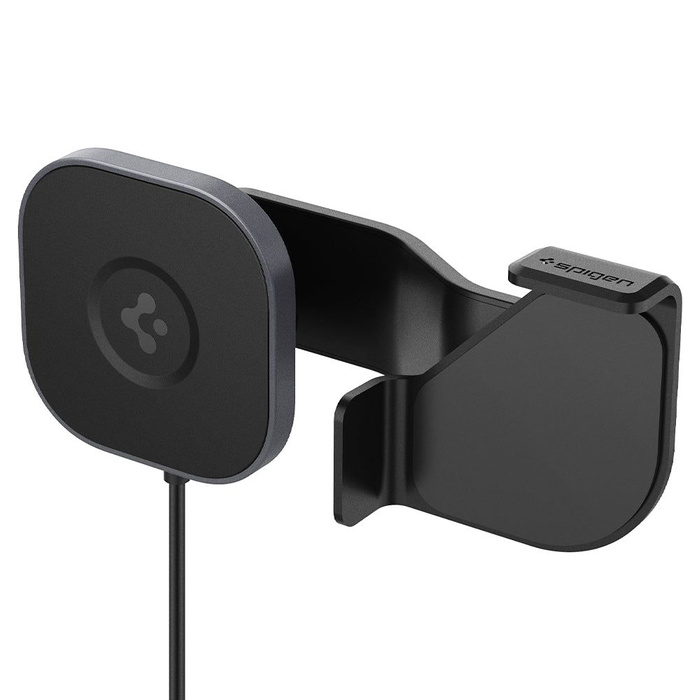 UCHWYT SPIGEN ITT90W ONETAP MAGNETIC MAGSAFE SCREEN CAR MOUNT WIRELESS CHARGER TESLA MODEL 3 / Y / X / S BLACK