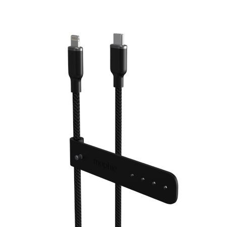Kabel USB-C - lightning Mophie Charge Stream 1m Czarny