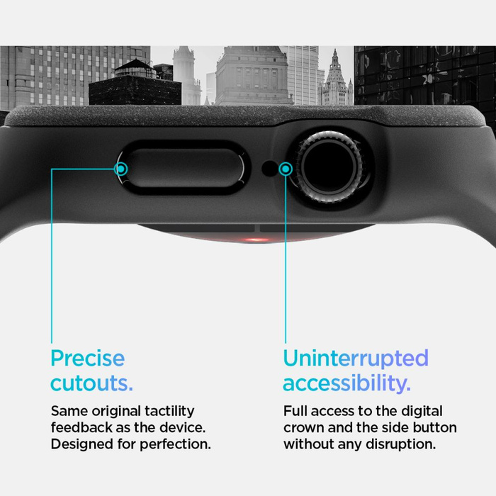 PASEK SPIGEN APPLE WATCH 10 42 MM VAULT PRO MATOWY CZARNY