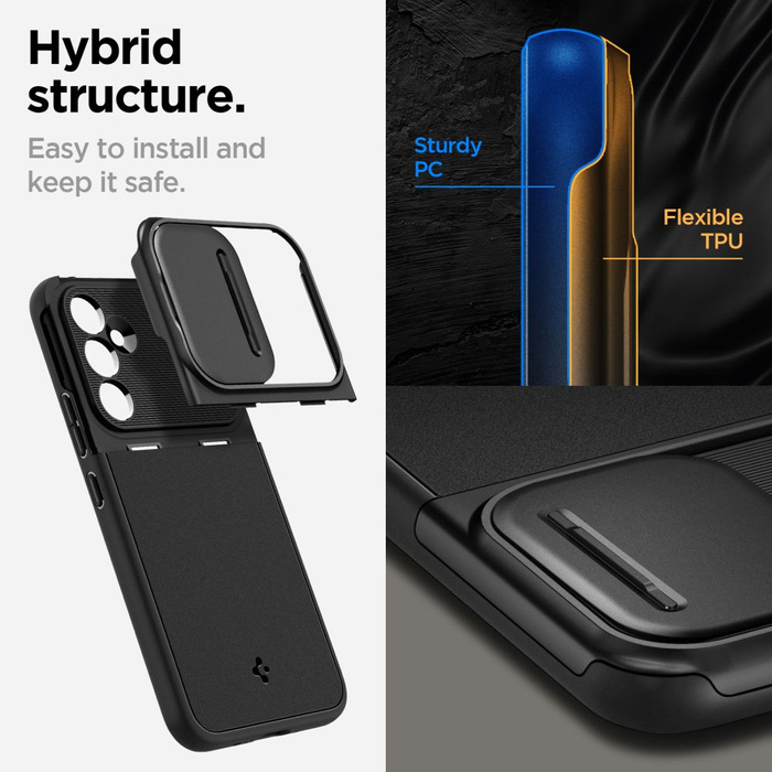 Etui SPIGEN Optik Armor Galaxy A54 5G Black
