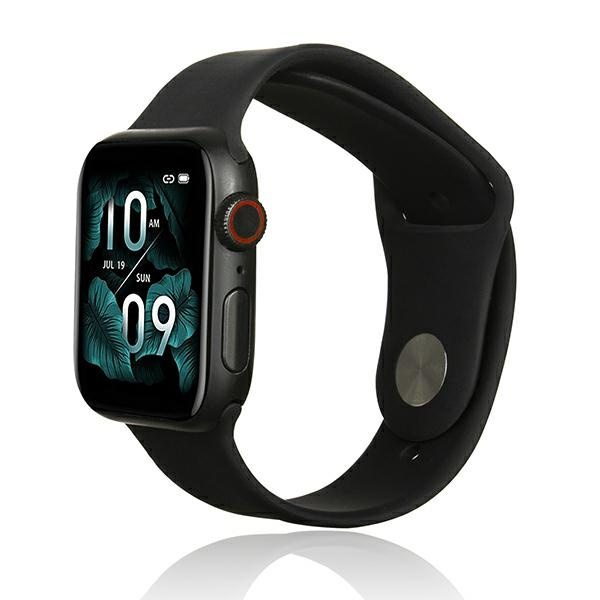Beline pasek Apple Watch Silicone38/40/41mm czarny /black