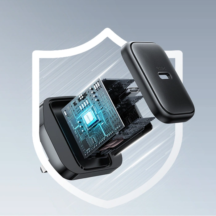 Ładowarka sieciowa Joyroom JR-TCF23 25W z kablem USB-C 1m - czarna