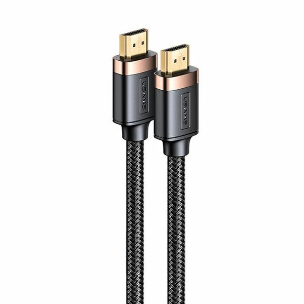 USAMS Kabel HDMI - HDMI 2.0 U74 3.0m czarny/black 4K HD SJ529HD01 (US-SJ529)