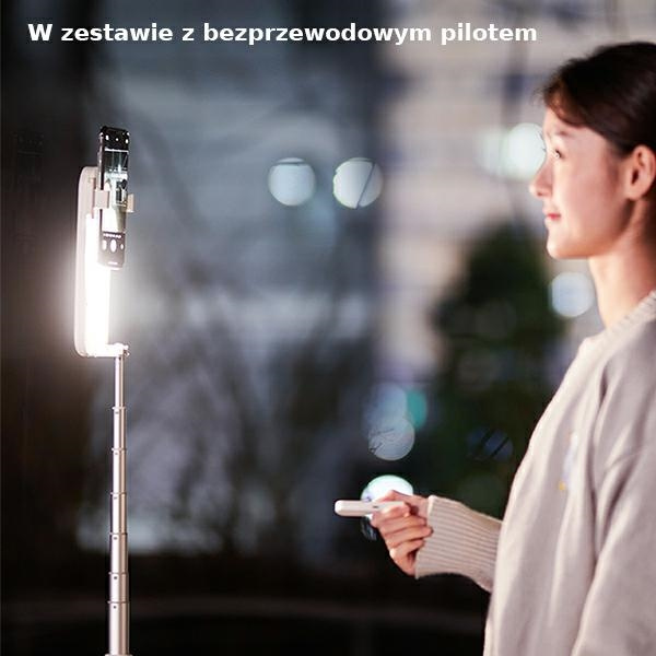 Lampa LED USAMS Multifunkcyjna Live Show Biały