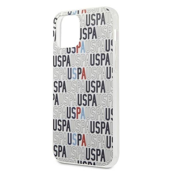 Etui US POLO Apple iPhone 12 Pro Max 6,7 Logo Mania Collection USHCP12LPCUSPA6 Biały Case