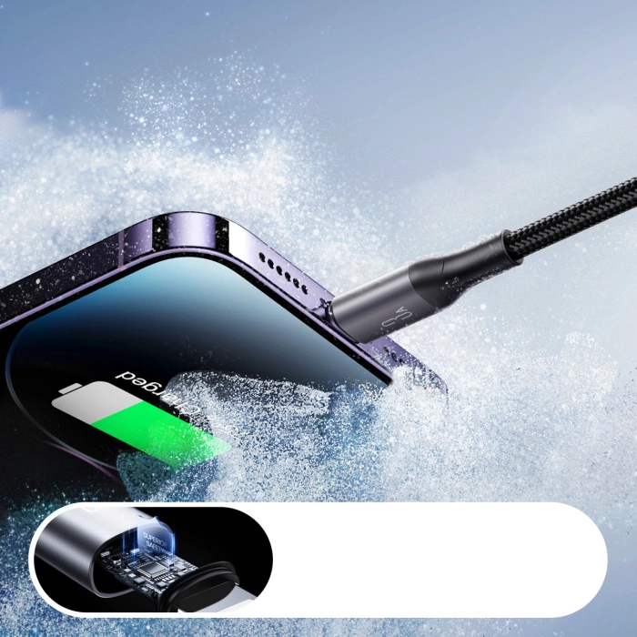 Kabel Joyroom S-A28 Flash Series 3A USB-A - Lightning 1m - czarny