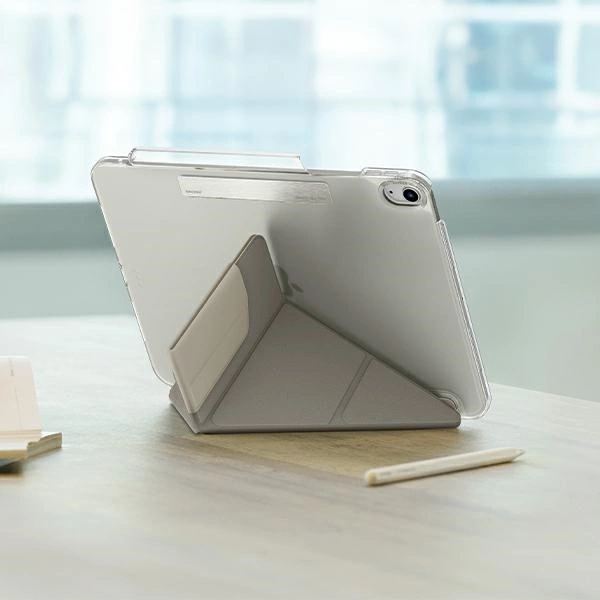 Etui UNIQ Camden Click na iPad Air 11" 2024 - beżowe