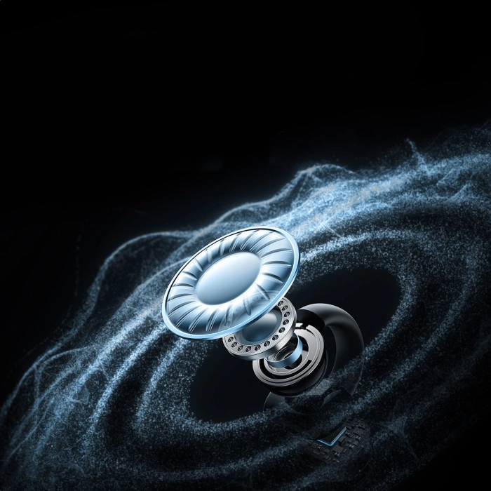 Słuchawki bezprzewodowe Ugreen HiTune S3 WS209 TWS - czarne