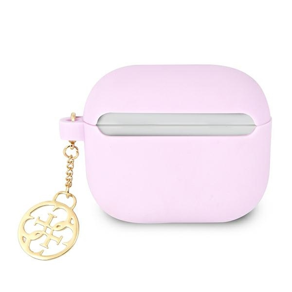 Etui GUESS Apple AirPods 3 Cover Charm Collection Fioletowy Case