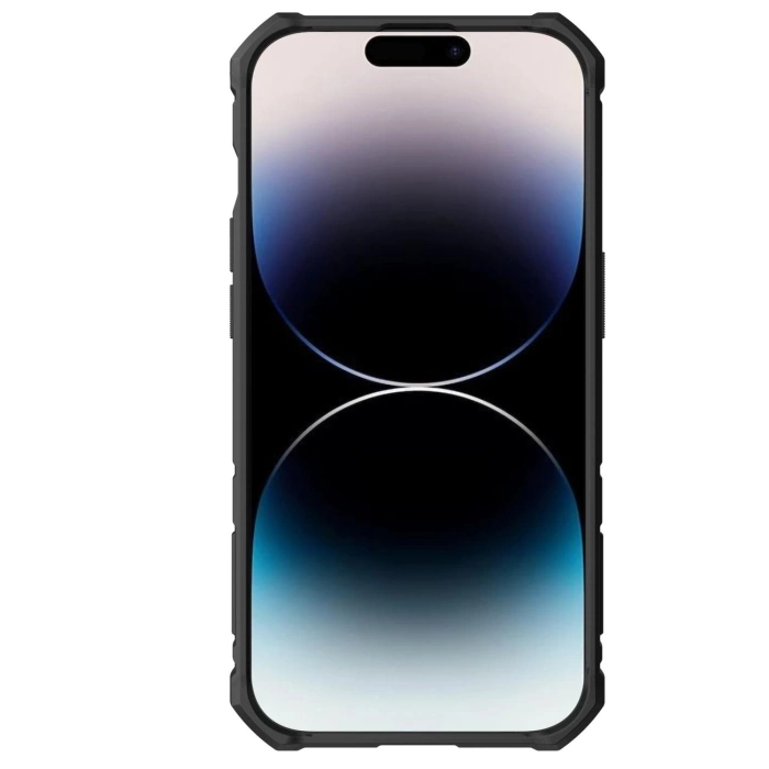Etui Nillkin CamShield Armor Pro Case etui iPhone 14 Pro Max pancerny pokrowiec z osłoną na aparat ring podstawka niebieskie