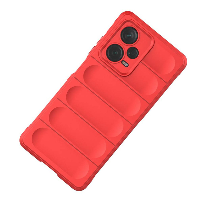Etui Magic Shield Case etui do Xiaomi Redmi Note 12 Pro+ elastyczny pancerny pokrowiec jasnoniebieskie Case