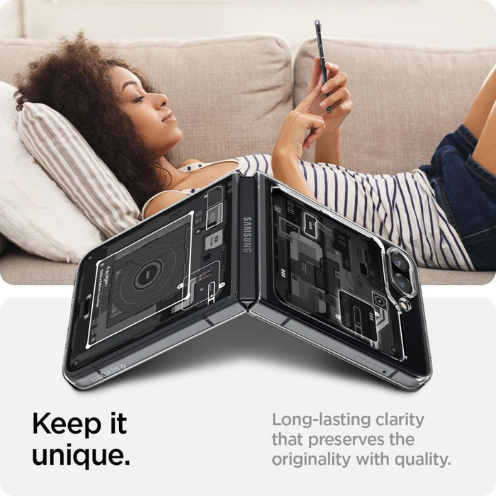 Etui Spigen Airskin Galaxy Z Flip 5 Zero One Case