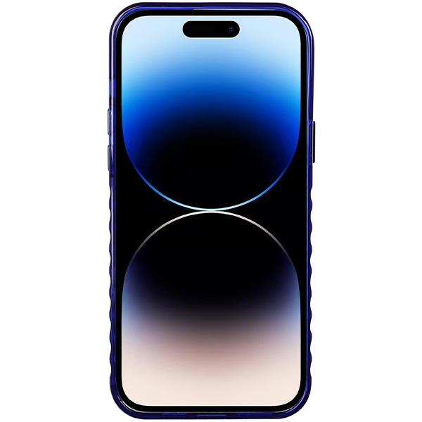 Audi IML Big Logo MagSafe Case iPhone 14 Pro 6.1" niebieski/navy blue hardcase AU-IMLMIP14P-Q5/D2-BE