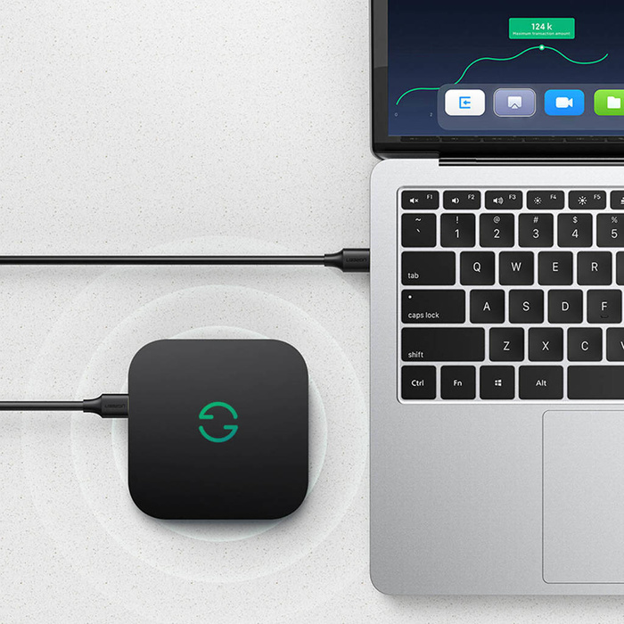 Ugreen kabel przewód USB - USB (męski - USB 3.2 Gen 1) 0,5 m czarny (US128 10369)