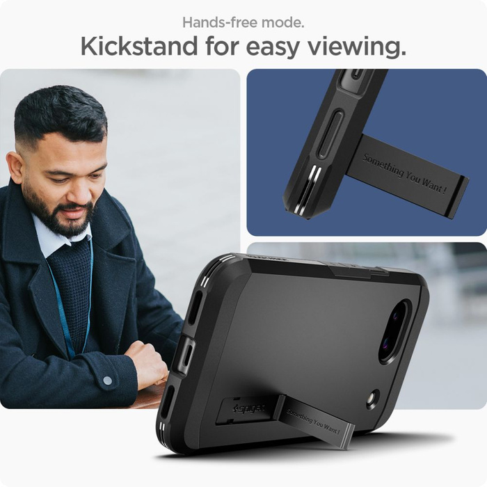 Etui Spigen Tough Armor Google Pixel 8a Black