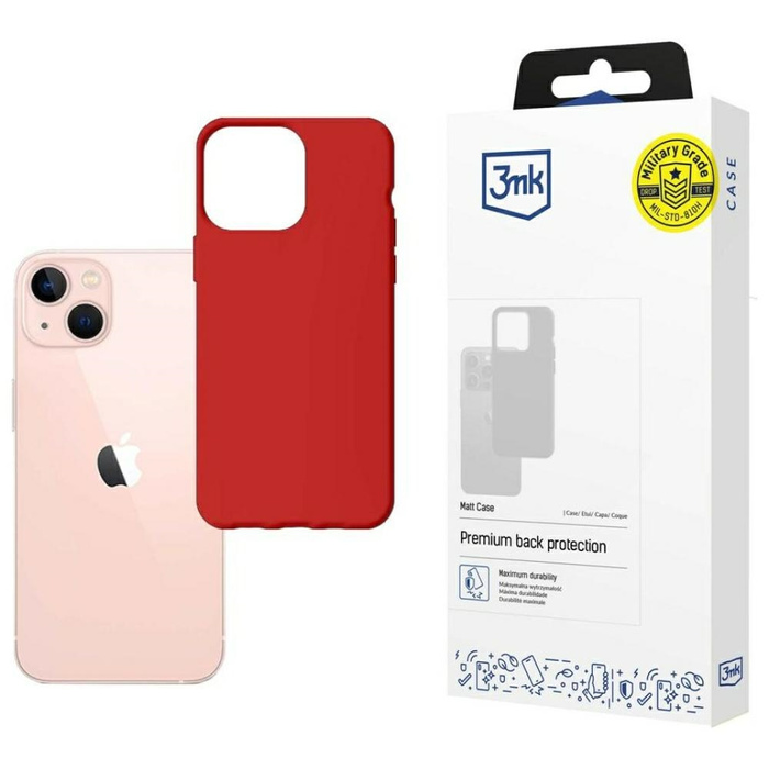 3MK Matt Case iPhone 14 6,1" truskawka/ strawberry