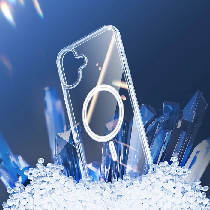 Etui Dux Ducis Clin Mag z MagSafe na iPhone 16 Plus - przezroczyste