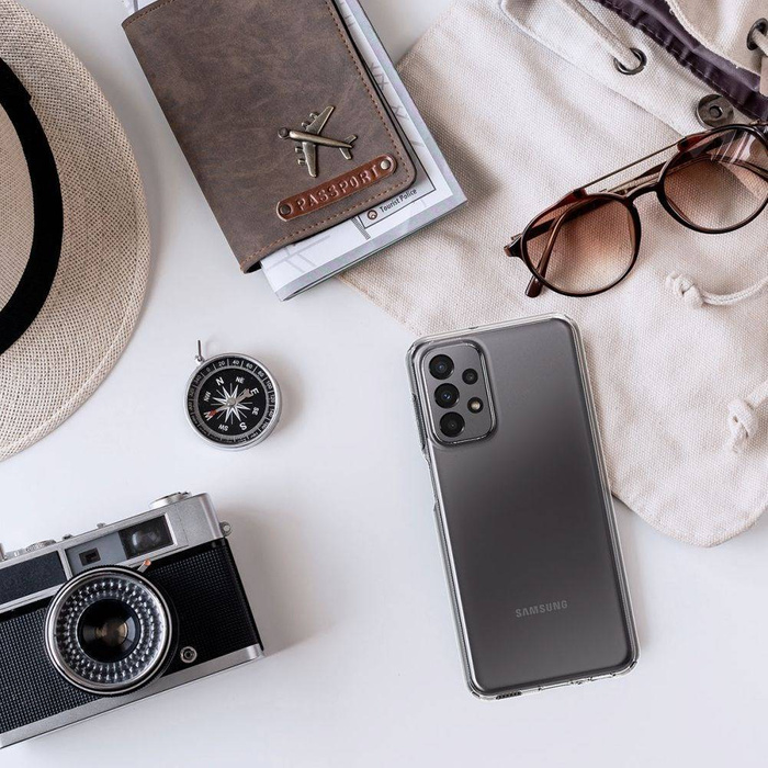 Etui Spigen Liquid Crystal Galaxy A23 5G Crystal Clear