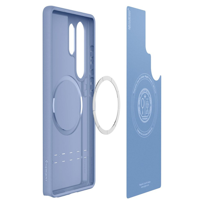 ETUI SPIGEN SAMSUNG GALAXY S25 ULTRA PARALLAX MAG MAGSAFE PURPLE ISH