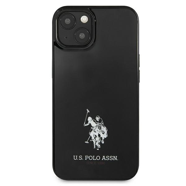 Etui US POLO Apple iPhone 13 Mini Horses Logo Czarny Hardcase