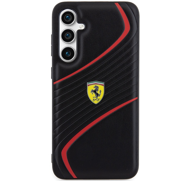 Ferrari FEHCS23FEPTWK Samsung Galaxy S23 FE S711 czarny/black hardcase Twist Metal Logo