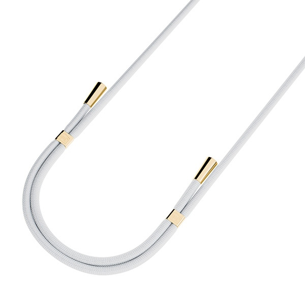 3MK EasyClip White (gold) Smycz do telefonu
