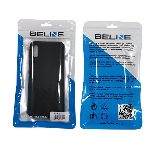 Beline Etui Silicone Xiaomi Redmi 9Aczarny/black
