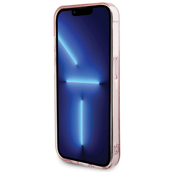 Etui Karl Lagerfeld KLHCP15XHNCMKLP iPhone 15 Pro Max 6.7" różowy/pink hardcase Monogram Choupette Case