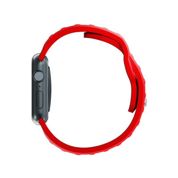 3MK Silicone Watch Strap czerwony/red dla Apple Watch 42/44/45/49mm