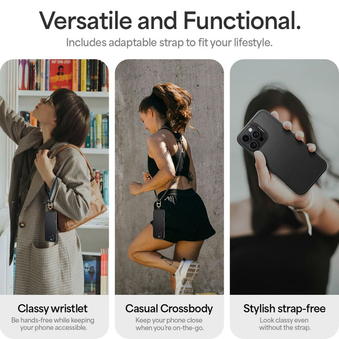 ETUI SPIGEN CYRILL KAJUK CLASSIC CHARM MAG MAGSAFE IPHONE 16 PRO BLACK