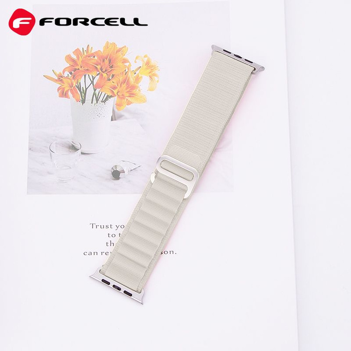 FORCELL F-DESIGN FA13 pasek do APPLE Watch 42 / 44 / 45 / 49 mm gwiezdny