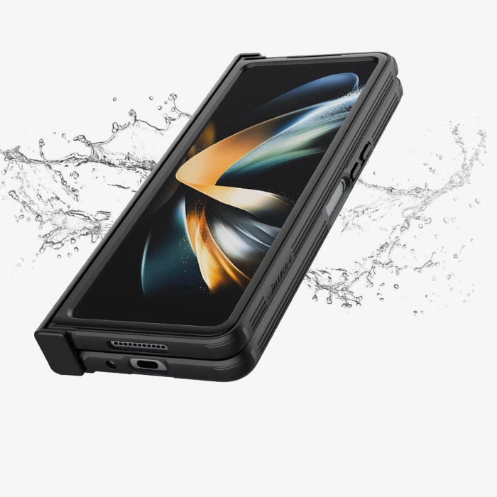 Nillkin CamShield Pro Case (simple) etui Samsung Galaxy Z Fold 4 pokrowiec z osłoną na aparat czarne