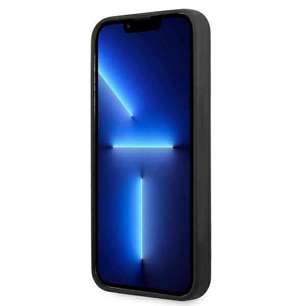 Etui KARL LAGERFELD Apple iPhone 13 Pro Max Silicone Plaque Czarny Hardcase