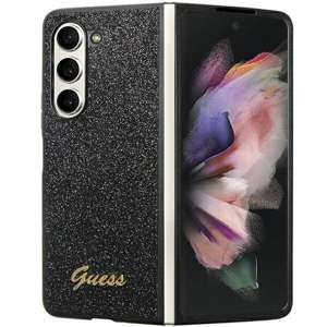 Etui Guess GUHCZFD5HGGSHK F946 Galaxy Z Fold 5 czarny/black hardcase Glitter Script Case