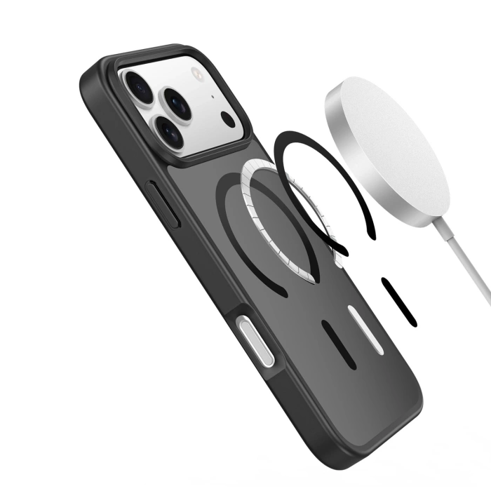 Etui Dux Ducis Yind na iPhone 17 Pro Max kompatybilne z MagSafe - czarne