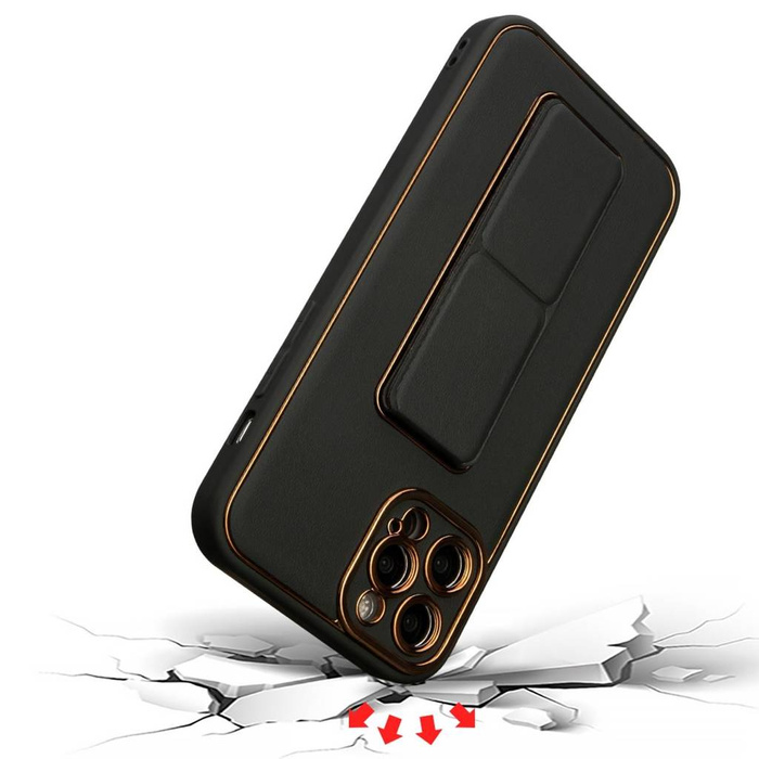 New Kickstand Case etui do Samsung Galaxy A12 5G z podstawką różowy