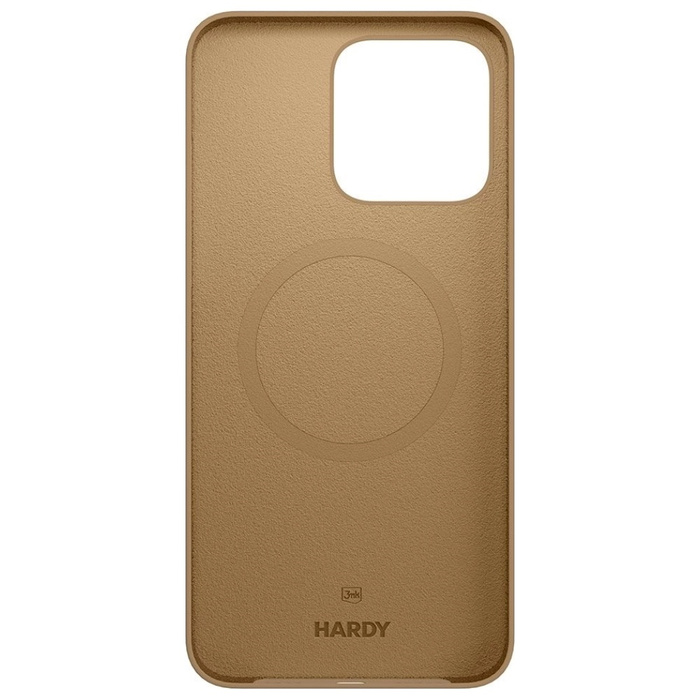 Etui 3MK Hardy Case iPhone 15 Pro 6.1" ciemnozłoty/dark gold MagSafe Case