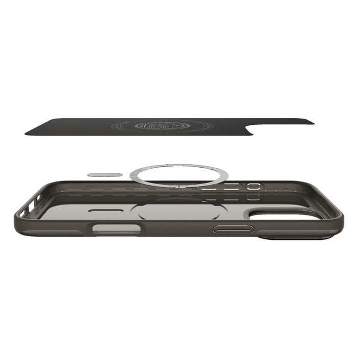 ETUI SPIGEN THIN FIT MAG MAGSAFE IPHONE 16 PRO GUNMETAL