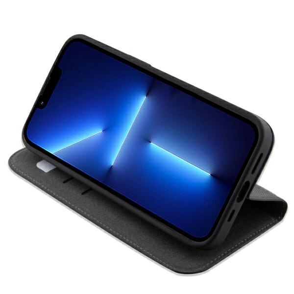 Etui Karl Lagerfeld KLBKP14SSANKCPK iPhone 14 6.1" bookcase czarny/black Saffiano Karl & Choupette Case