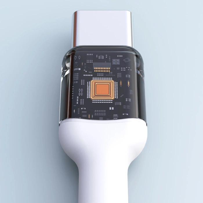 Kabel Dudao L9C Max 240W PD USB-C - USB-C 1,2m - biały