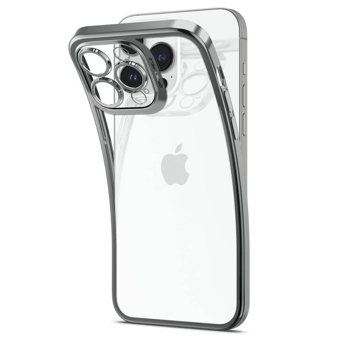 Etui Spigen Optik Crystal iPhone 14 Pro Max Chrome Greycase