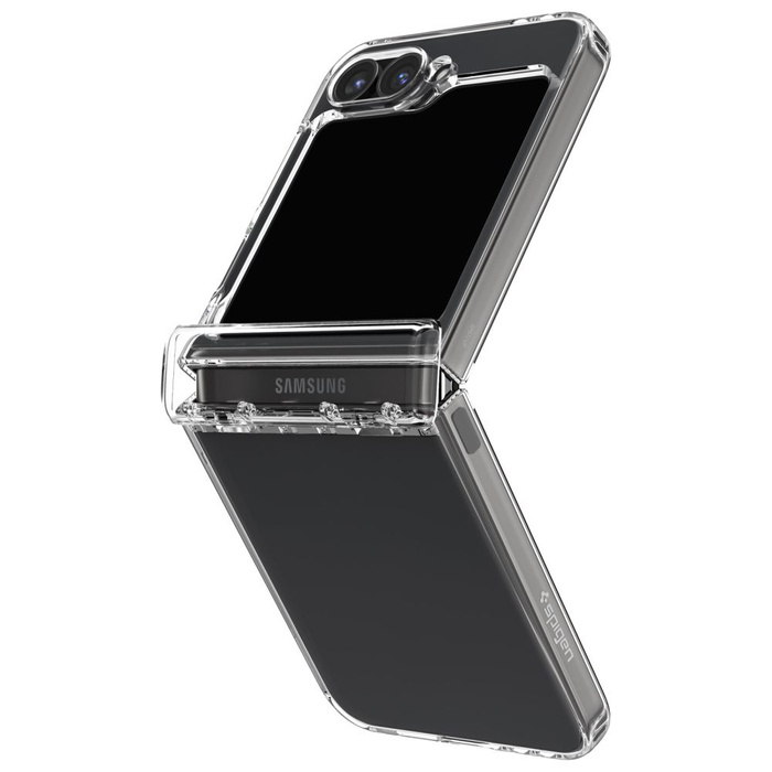 ETUI SPIGEN ULTRA HYBRID PRO SAMSUNG GALAXY Z FLIP 6 / 7 FE CRYSTAL CLEAR