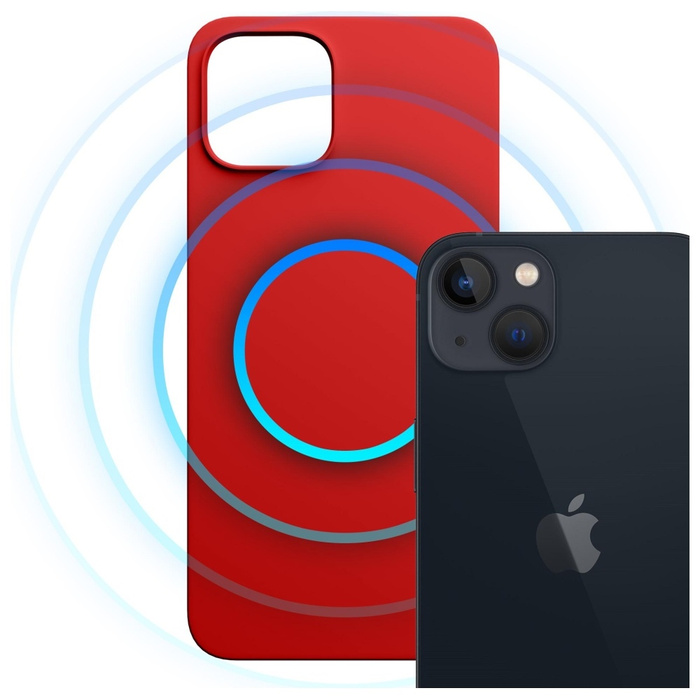 Etui 3MK Hardy MagSilicone do Apple      iPhone 14 Plus czerwony