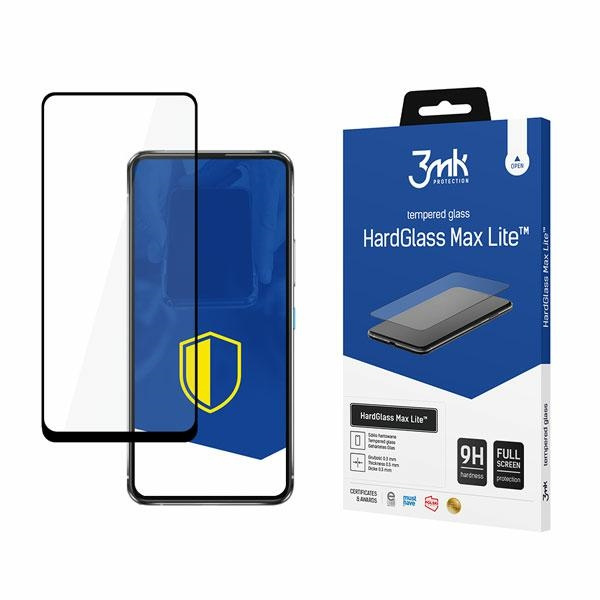 Szkło Hartowane 3MK Asus Zenfone Flip 8 5G Czarny HardGlass Max Lite