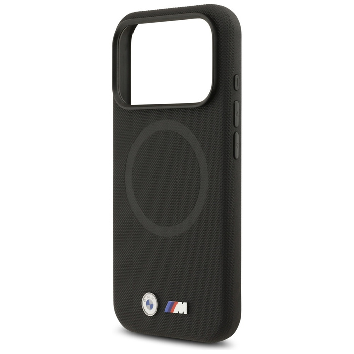 Etui BMW M FW Metal Logo MagSafe do      iPhone 17 Pro Max czarny
