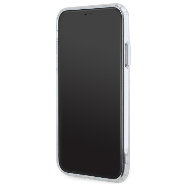 Karl Lagerfeld KLHMN61HLSCHH iPhone 11    / Xr 6.1" biały/white hardcase IML Metal Choupette Head MagSafe